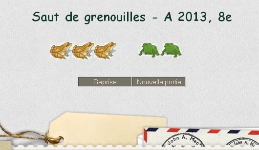 Grenouilles - A 2013, 8e